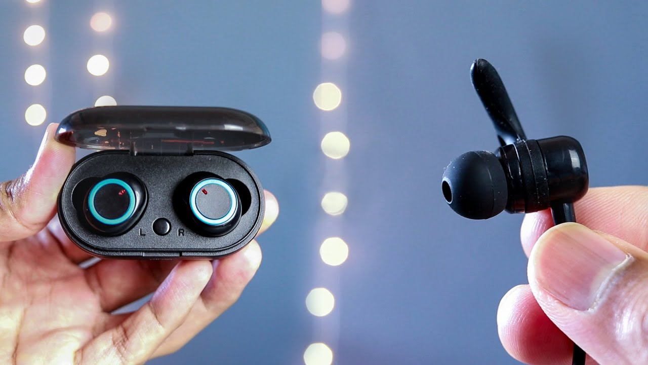 Ptron Bassbuds and BassFest Wireless Earphones