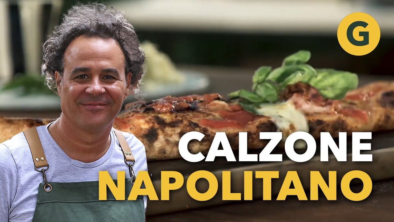 CALZONE NAPOLITANO de JAMÓN y MORRONES por Roberto Petersen 🌮 | El Gourmet