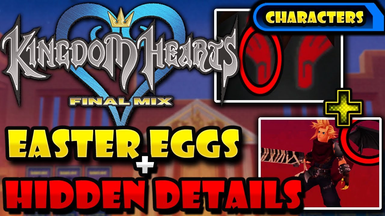 Kingdom Hearts: Пасхальные яйца и скрытые детали (EP #2) — Персонажи
