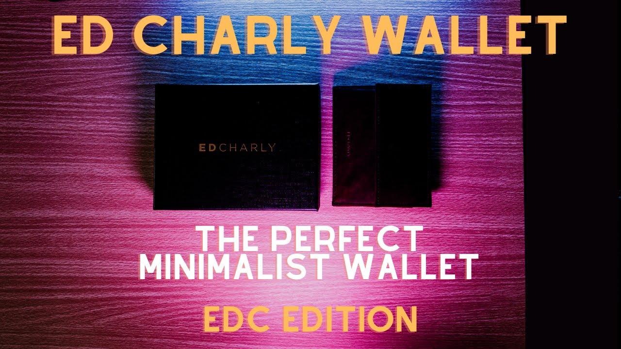Ed Charly Minimalist Wallet Review - An Awesome Everyday Carry Wallet