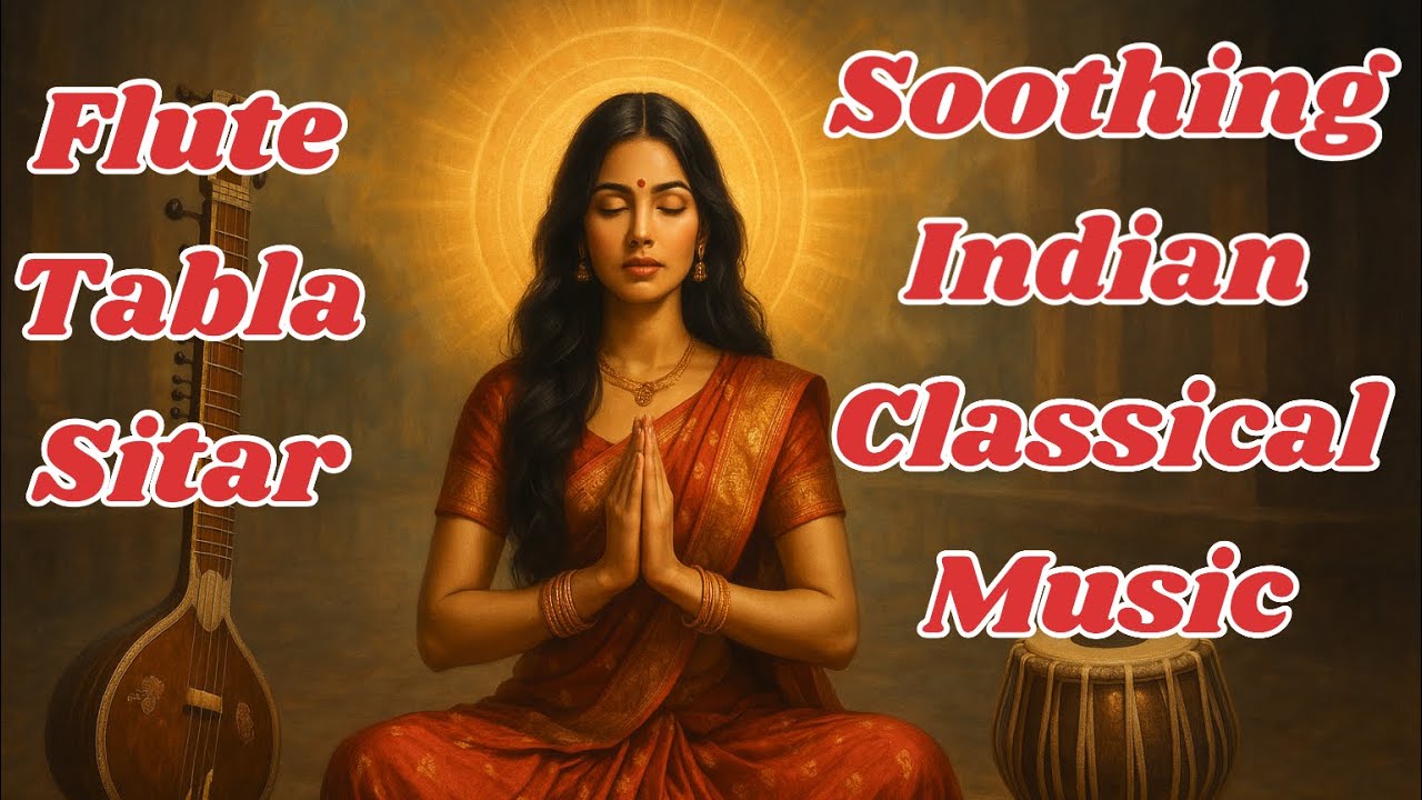 🌸 Indian Classical Instrumental | Relaxing Music for Meditation & Stress Relief