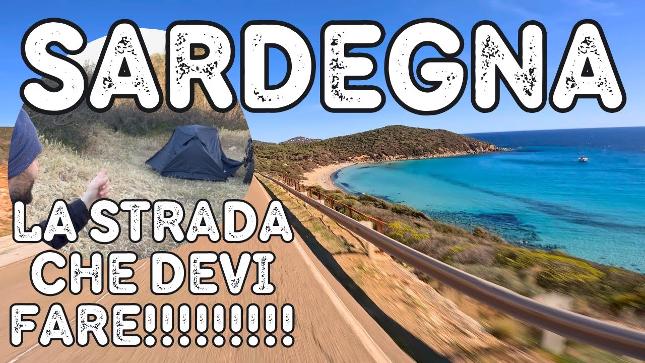 SARDEGNA in MOTO...Questa STRADA la devi FARE!!!