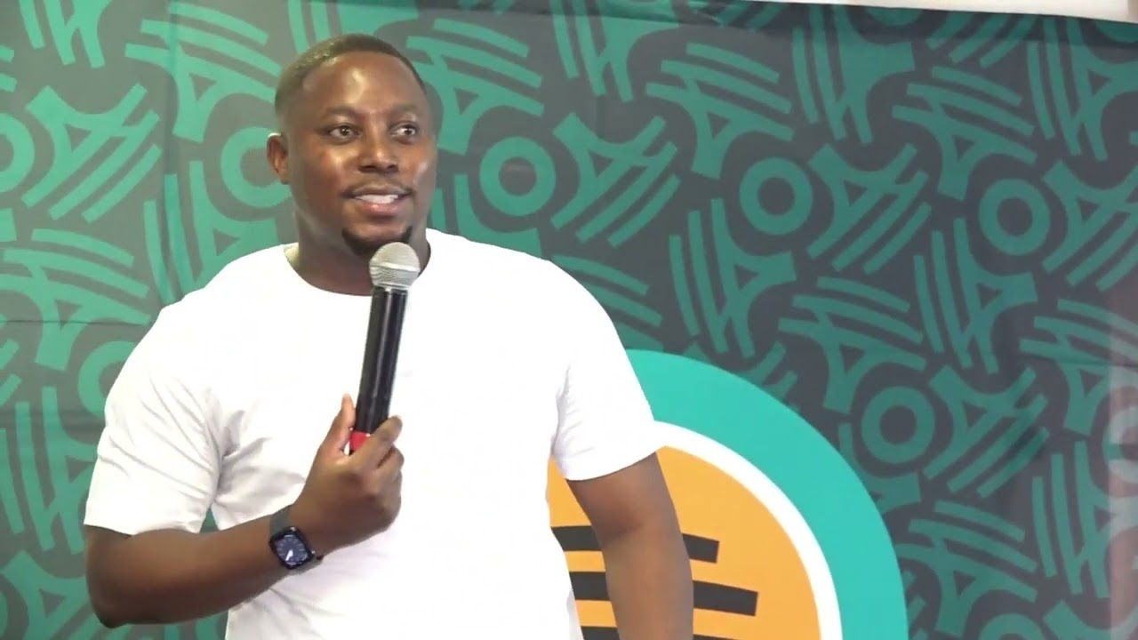 Theo Baloyi sharing his entrepreneurship journey with the youth during the Umliba Youth Conference.