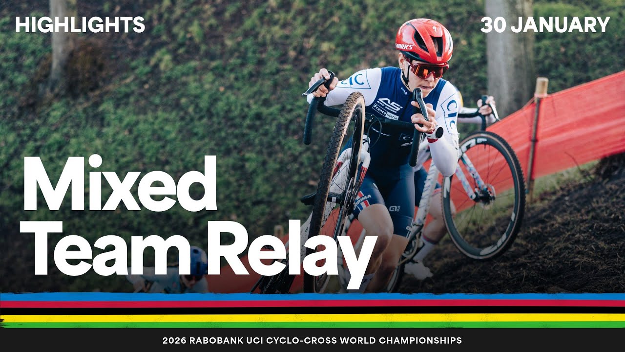 Mixed Team Relay Highlights | 2026 Rabobank UCI Cyclo-cross World Championships