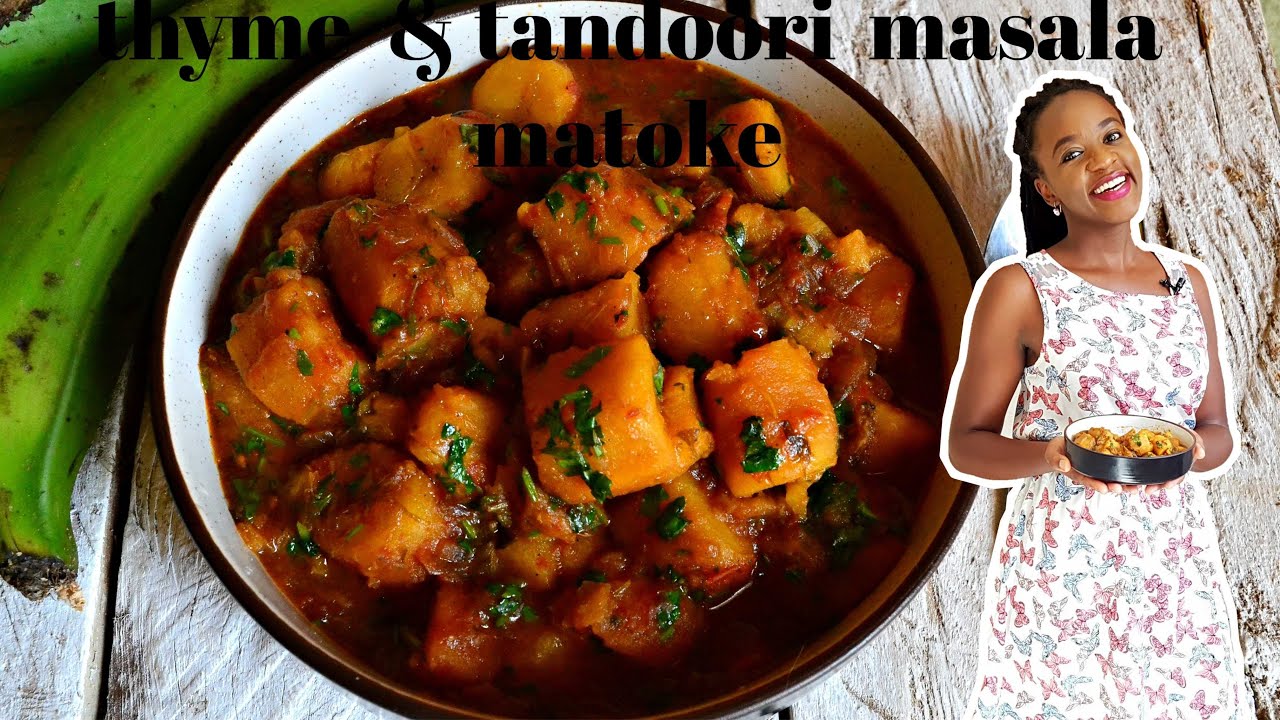 THYME AND TANDOORI MASALA MATOKE | MATOKE RECIPE | KALUHI'S KITCHEN