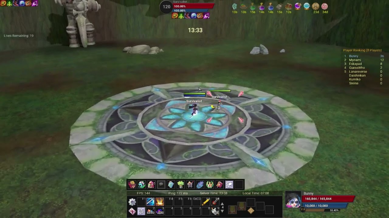 [FlyFF] Chronicles of Madrigal - Survival of the Fittest (FFA) as Ravager (small FFA)