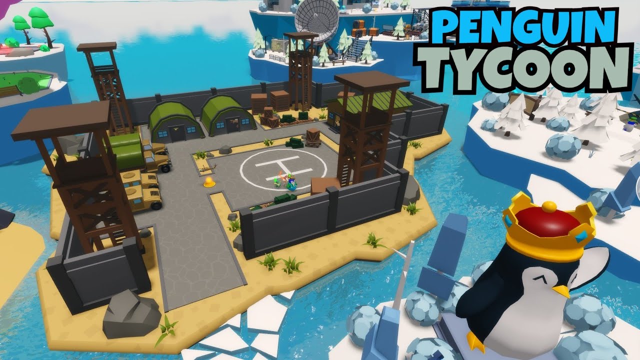 Penguin Tycoon 🐧, UPDATE! 🪖 Military in Roblox