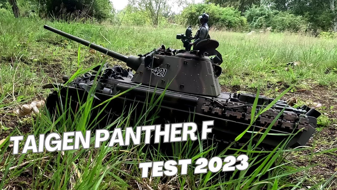 Taigen Panther F # Infrarot Sicht-System # Unboxing # Full Metal #  RC Tank Test 2023