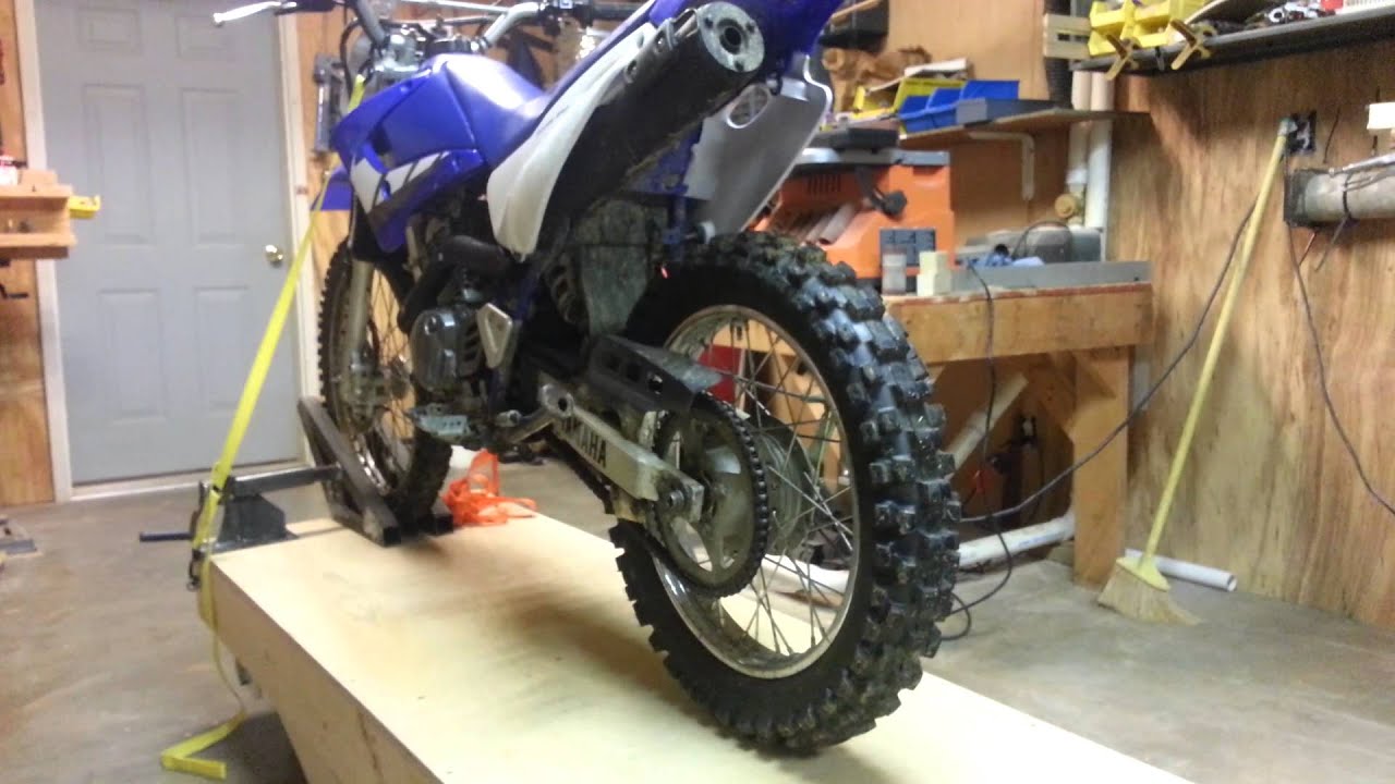 Home built motorcycle lift table