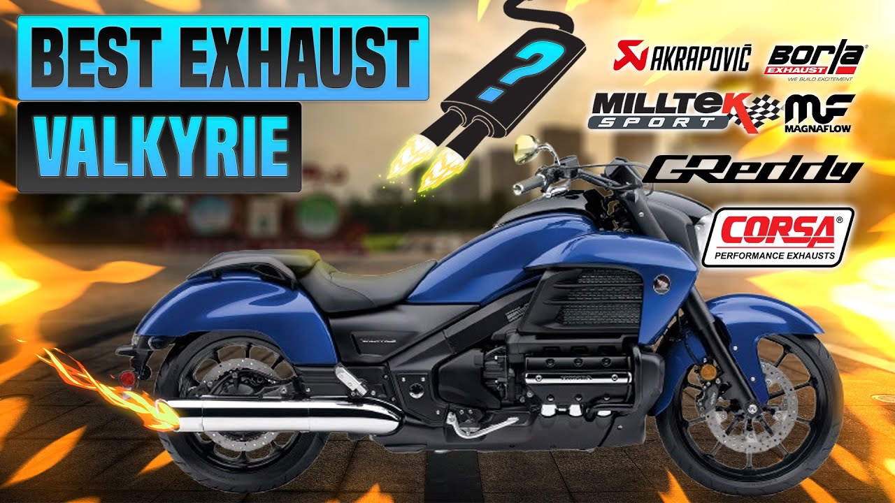 Honda Valkyrie Exhaust Sound🔥Cobra Sport, Delkevic, Torq, Yamamoto, Upgrade