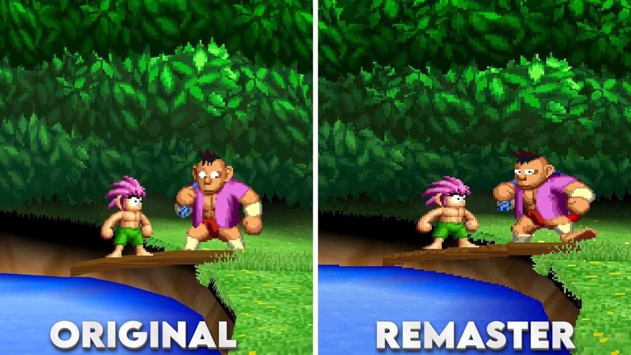 Tomba! 1997 VS 2024 | Gameplay & Graphics Comparison |  ORIGNAL VS REMASTER