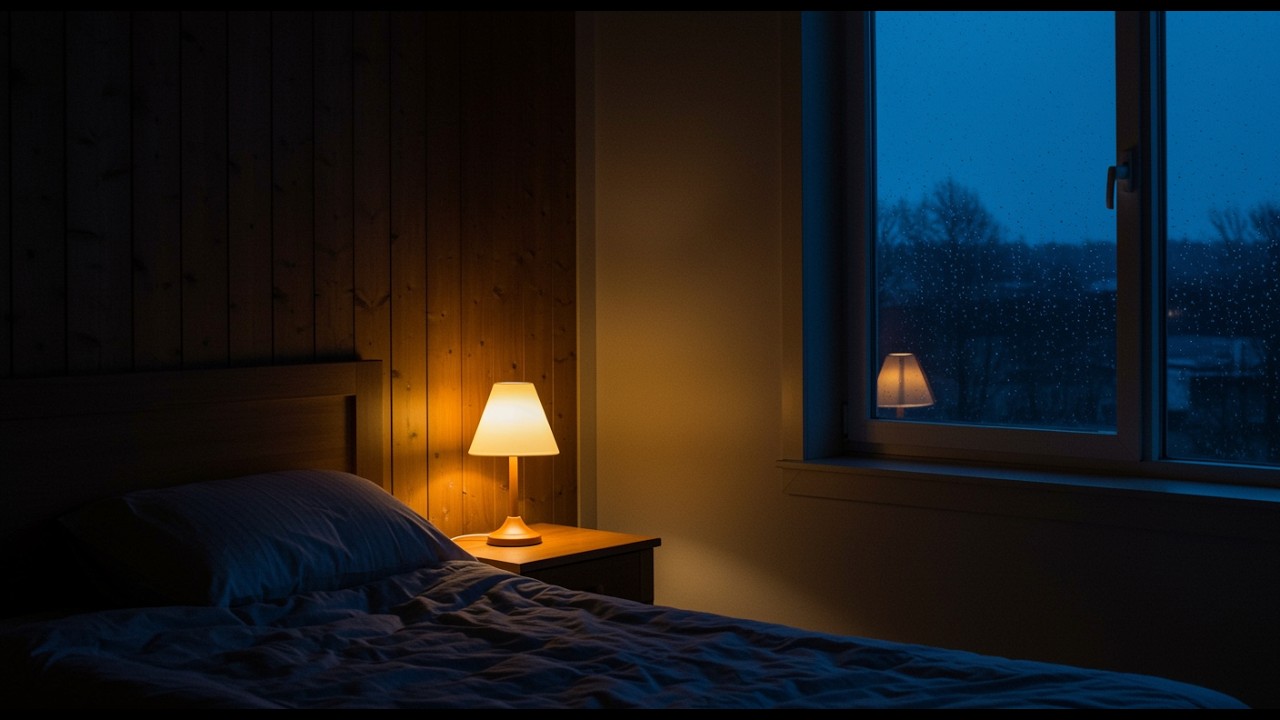 Lluvia en Habitación 8H — Dormir Profundo (Sin Música)
