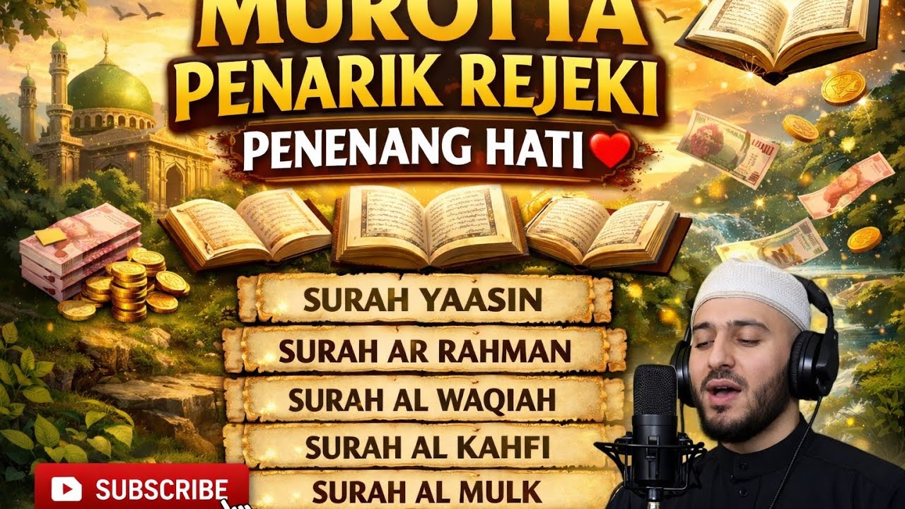MUROTTA PENARIK REJEKI & PENENANG HATI | Surah Yasin,Ar Rahman,Al Waqiah, Al Kahfi,Al Mulk|Alaa Aqel