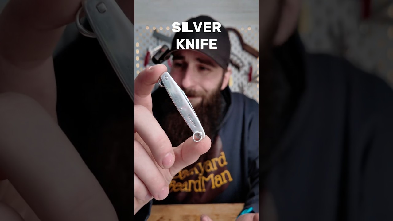 This Silver Knife is made in Sheffield England, and.. it's Quite Interesting!
