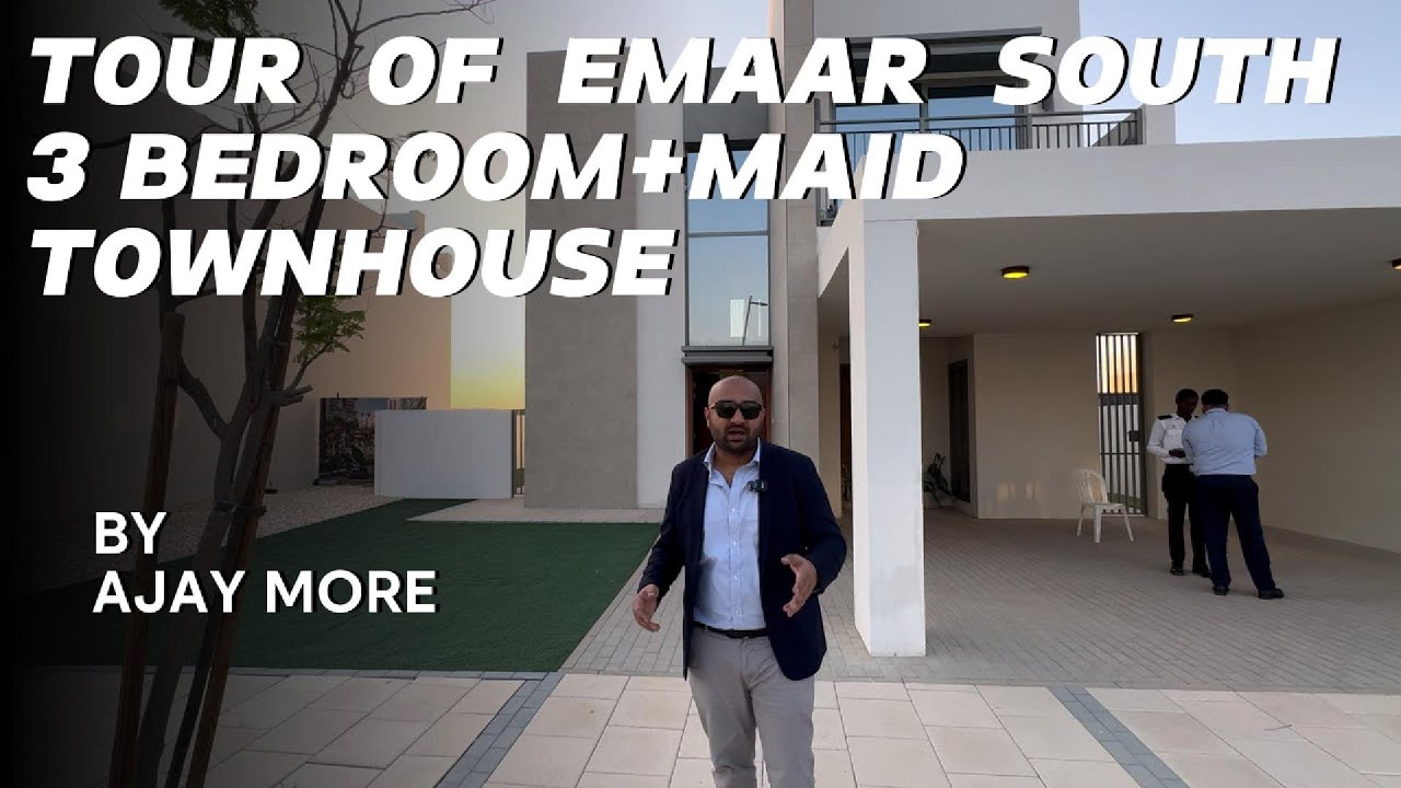 Emaar South Dubai | Tour of Emaar South Townhouse 3-Bedroom + Maid’s Room Tour | #emaarsouth