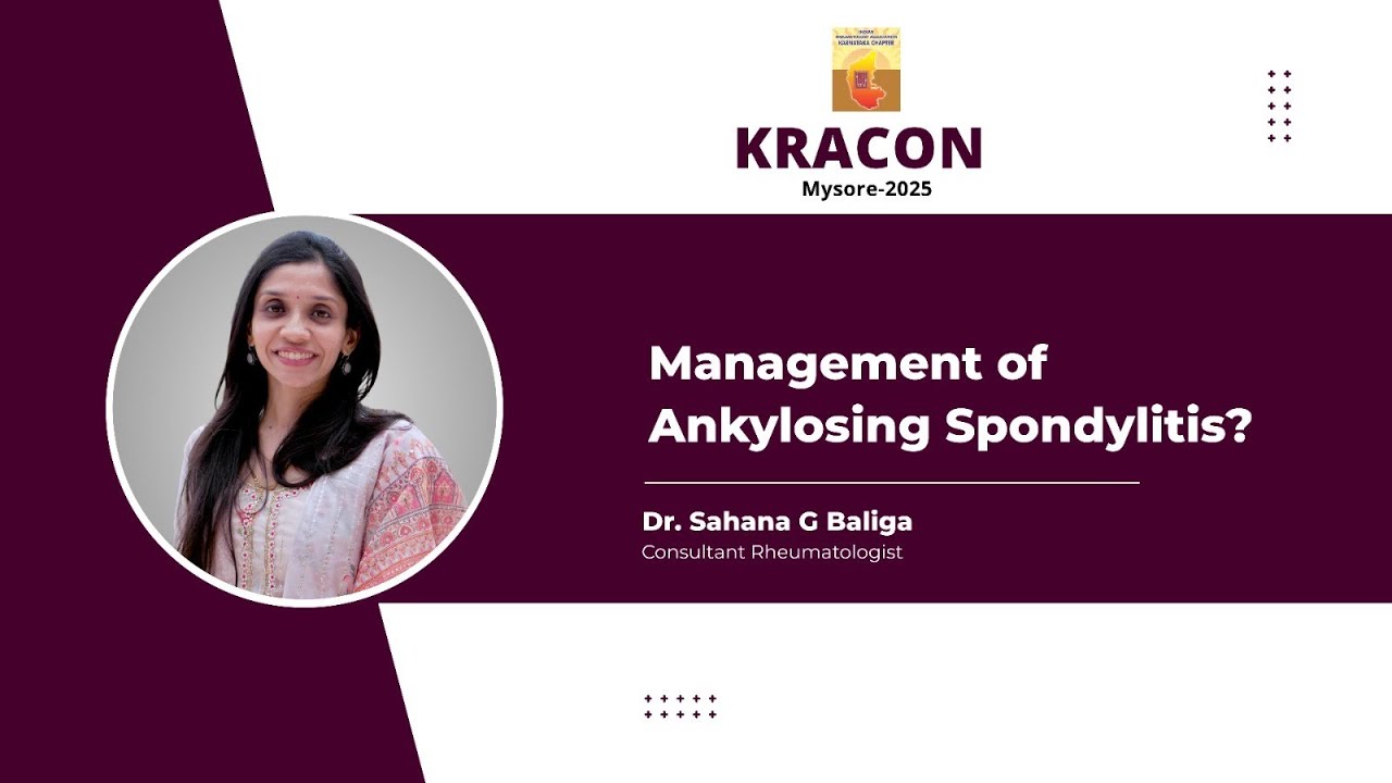 Manage Ankylosing Spondylitis with Simple Habits | Dr Sahana G Baliga