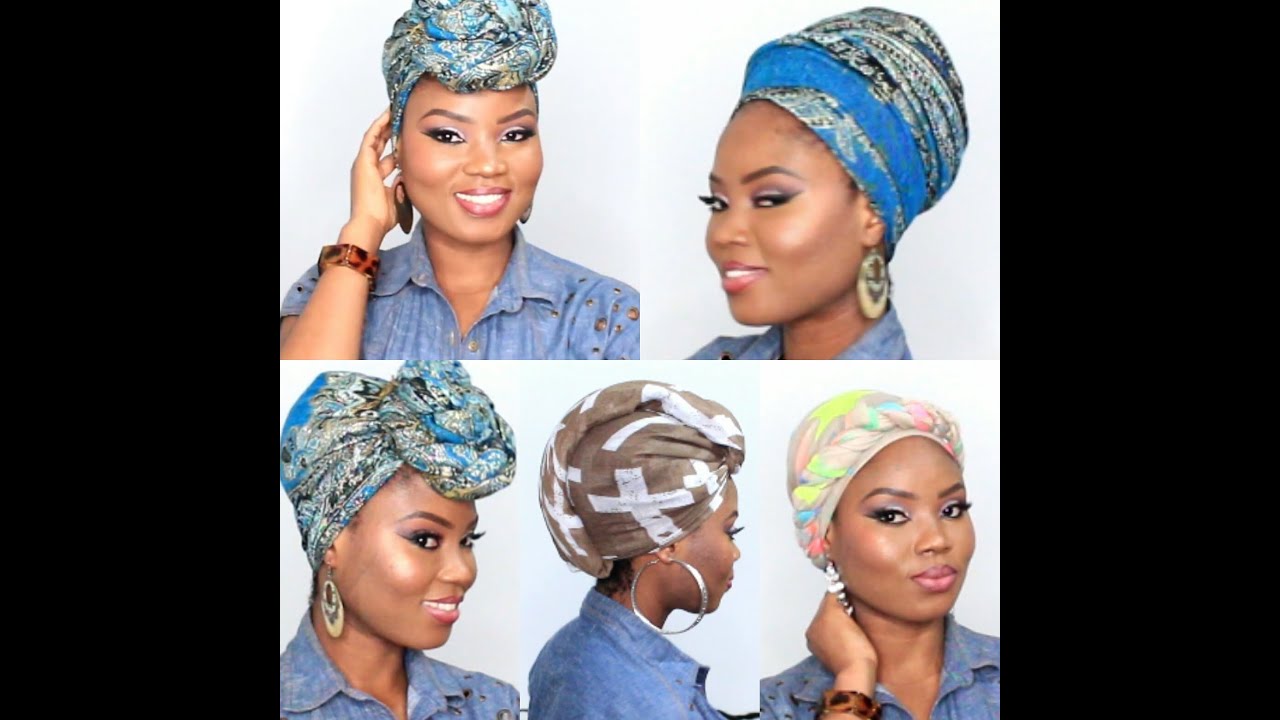 6 QUICK AND EASY HEADWRAP/TURBAN STYLE [SHORT NATURAL HAIR AND TWA FRIENDLY]
