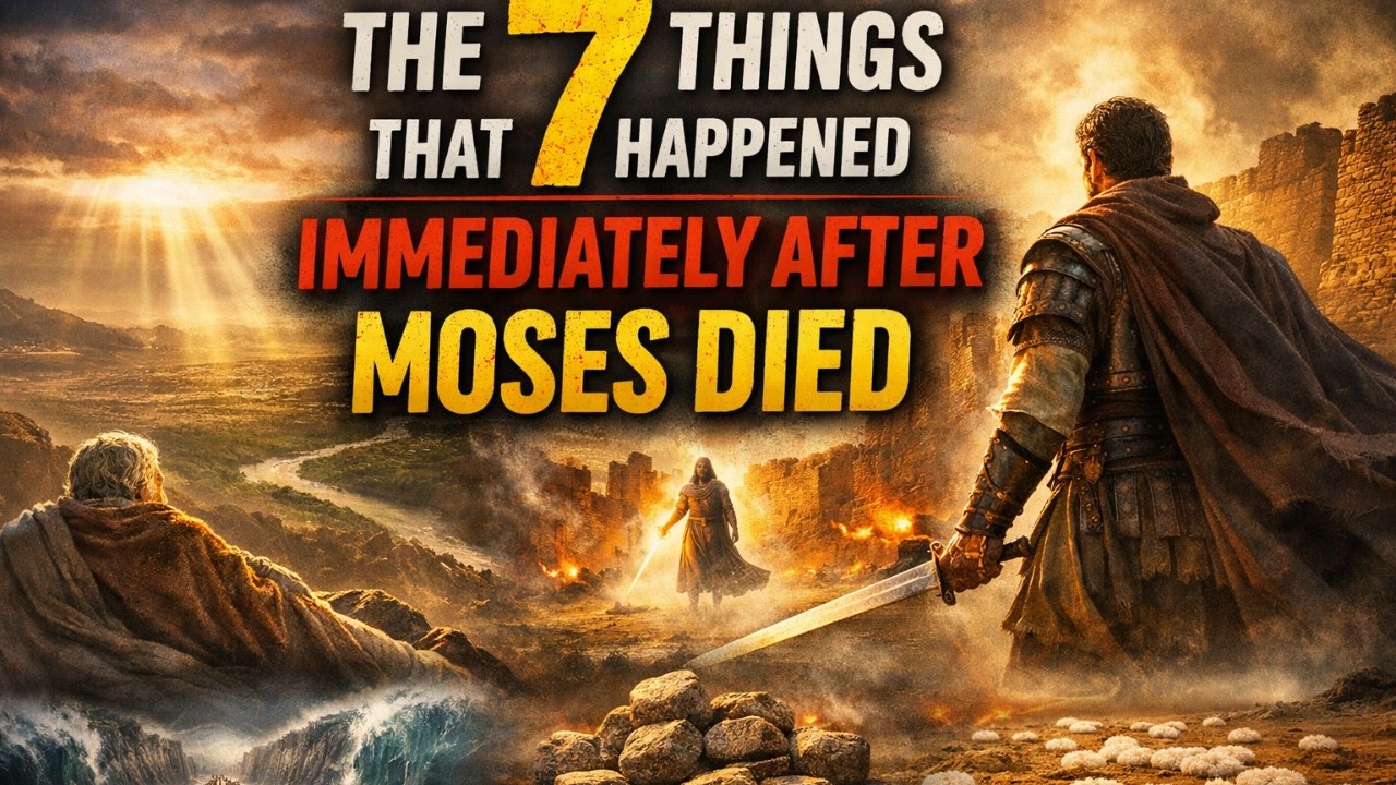 The 7 Things That Happened INSTANTLY After Moses Died