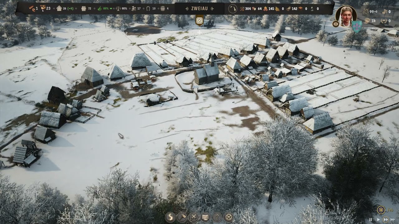 Manor Lords New Challenge Ep 8 Part 1 Lots of Building and a town Rename!!!
