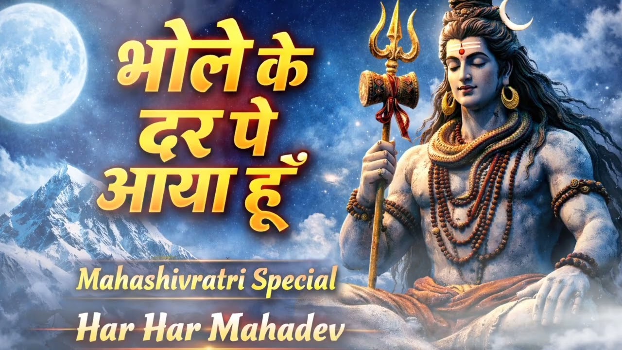 mahadev bhajan | shiv bhajan |mahashivratri song | har har mahadev bhajan | bholenath song |