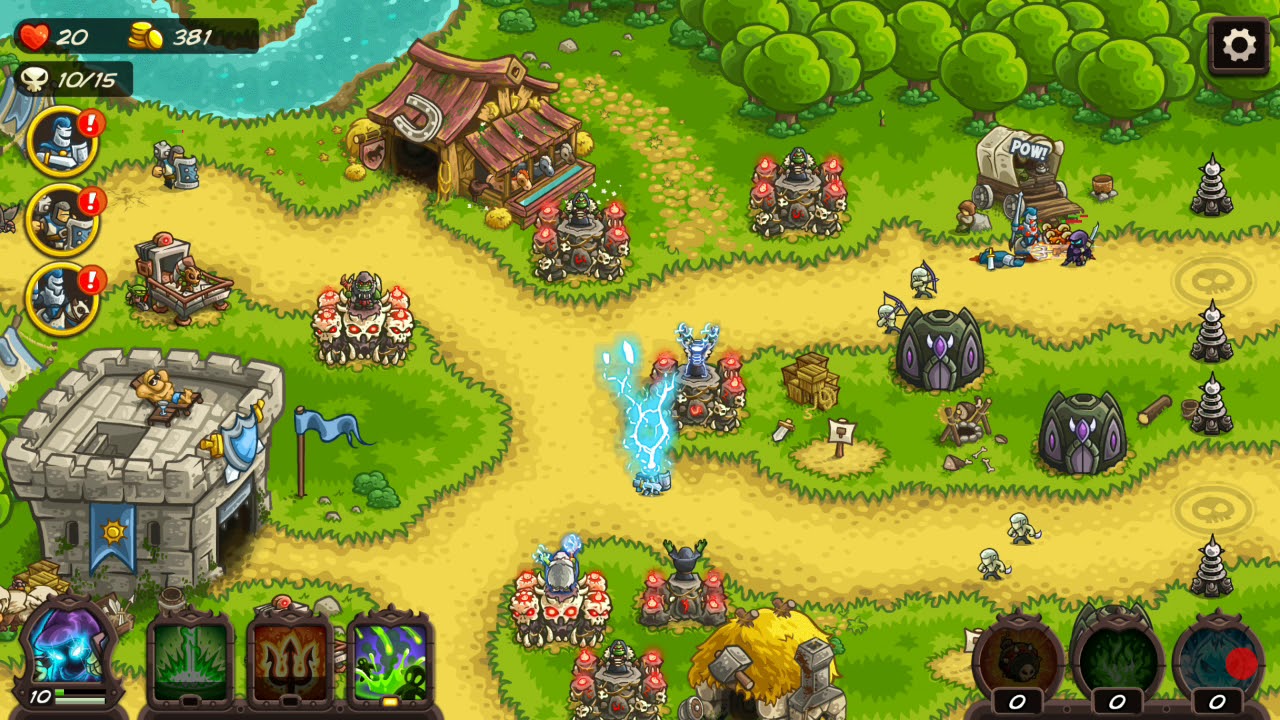 Kingdom Rush Vengeance - Lightseeker Camp - Campaign 3 Stars