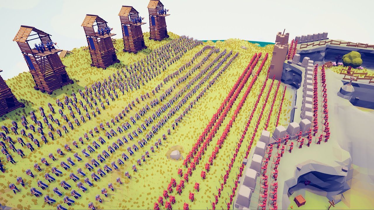 CAN KINGS ARMY KILL REBELS GENERAL? - Totally Accurate Battle Simulator TABS