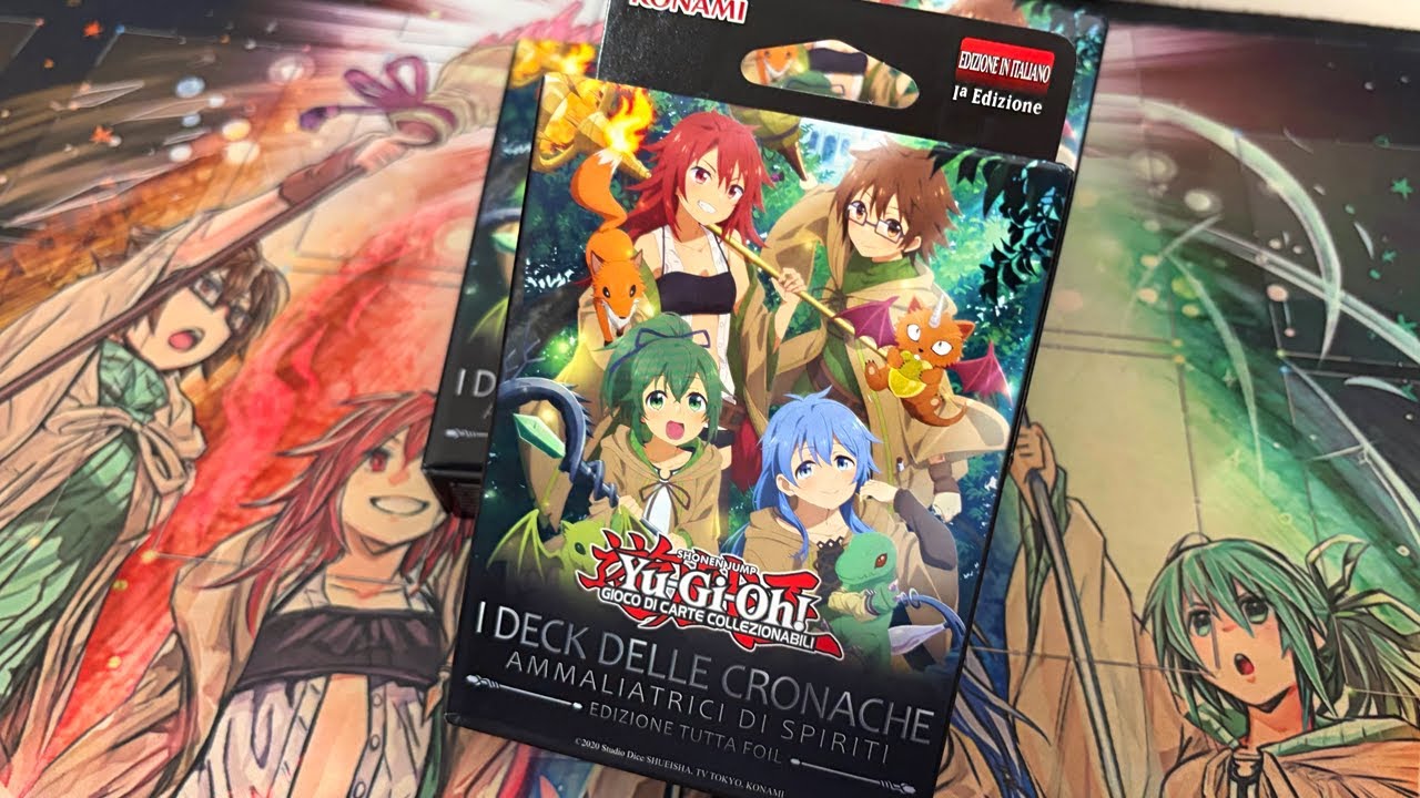 ★ Anteprima Yu-Gi-Oh! I DECK DELLE CRONACHE: Ammaliatrici di Spiriti (Edizione Tutta Foil) ★