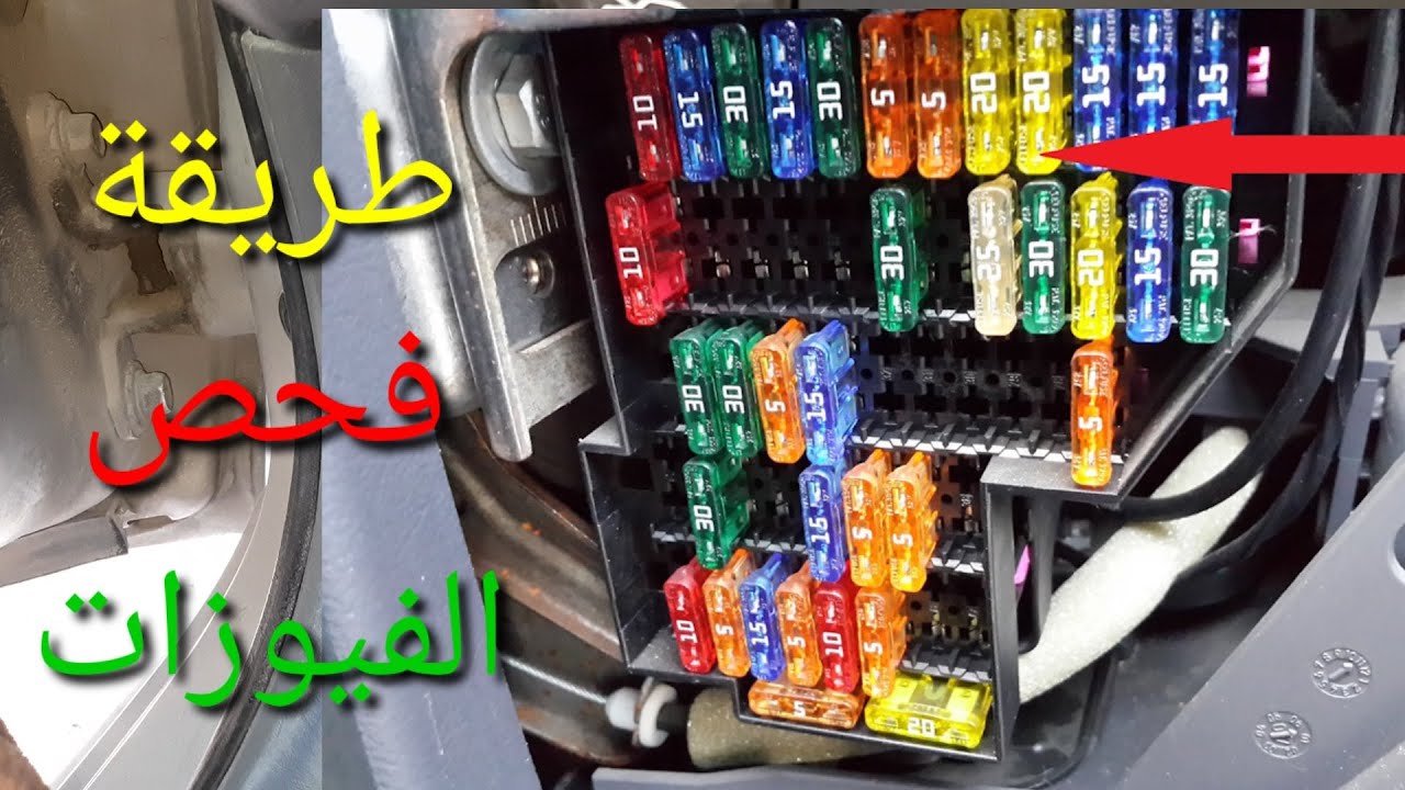 للمبتدئين في كهرباء السيارات ✅ الطريقة الصحيحة لفحص علبة الفيوزات