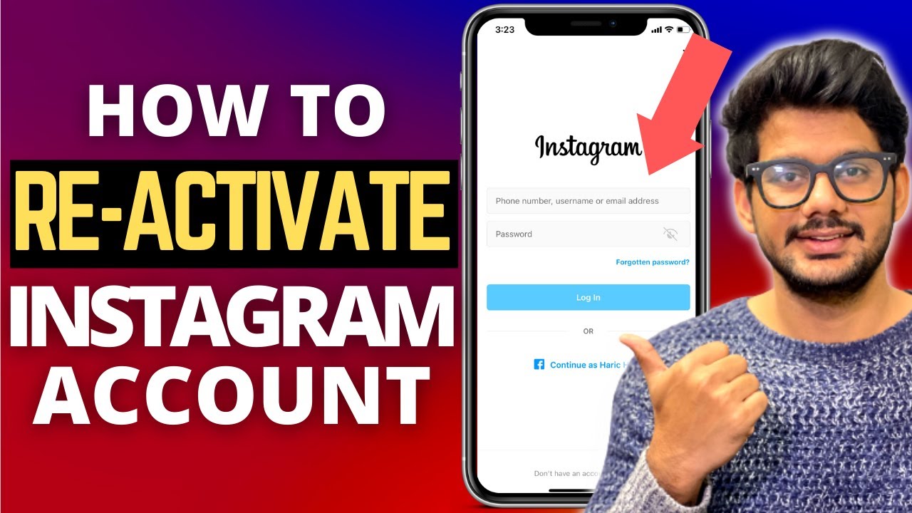 How to Reactivate Instagram Account (2022)