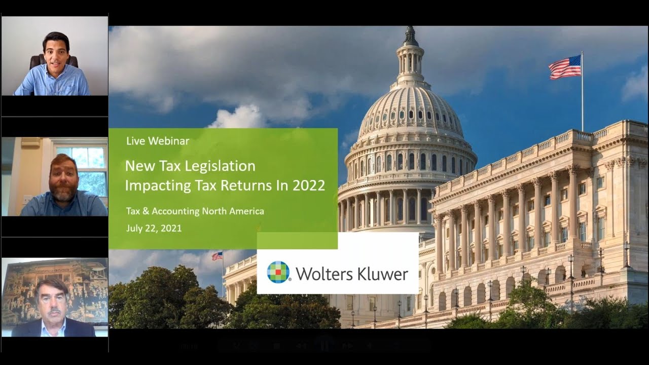 New Tax Legislation Impacting Tax Returns In 2022