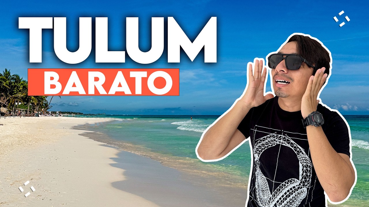 TULUM con POCO DINERO😱 Zona hotelera, playas y cenote ¿Qué hacer en Tulum?