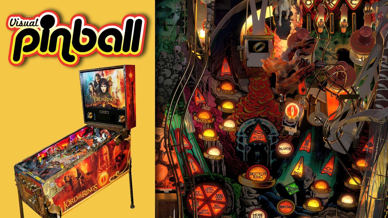 The Lord of the Rings (Stern 2003) - Visual Pinball - VPX