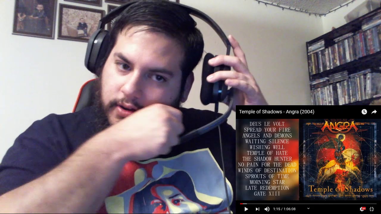 Angra - Temple Of Shadows Album Reaction Pt. 1!!