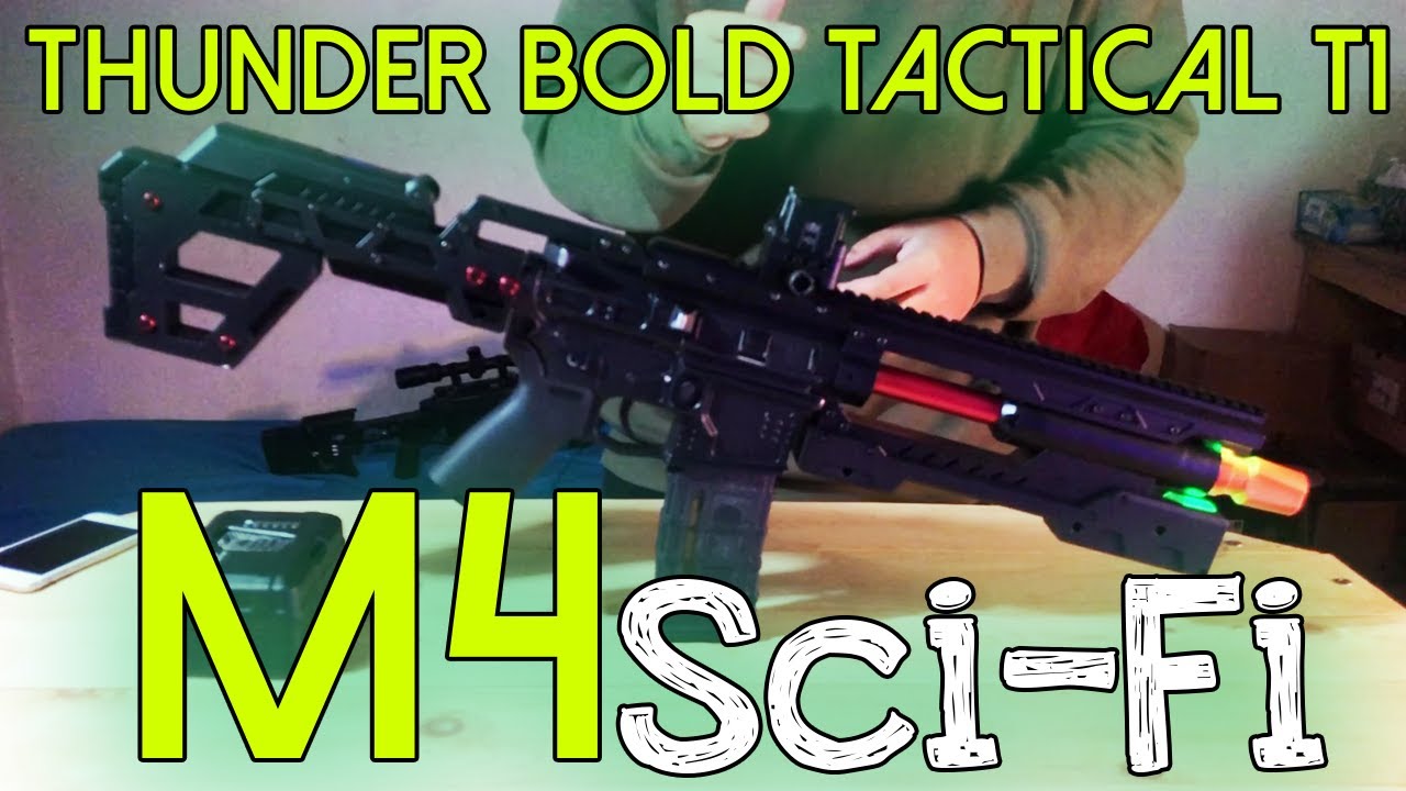 Water Gel Blaster ( WGG/WGB) - M4 Kit Thunder Tactical T1 like in film Sci-Fi