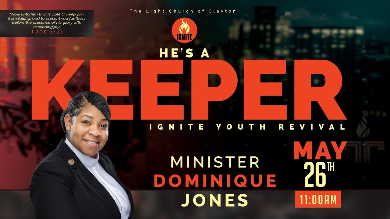 TLC| IGNiTE Revival 5-26-24 | You Can’t Do This Without God | Min. Dominique Jones