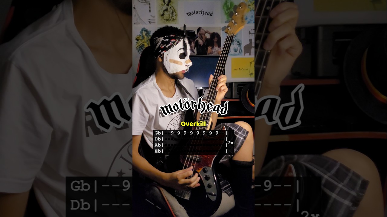 Overkill - Motörhead (Bass Tabs) 