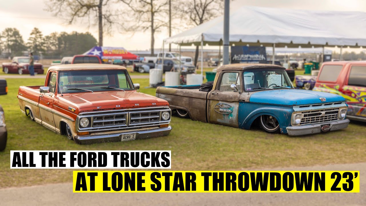 Finding all the Old Ford Trucks at LST 2023!