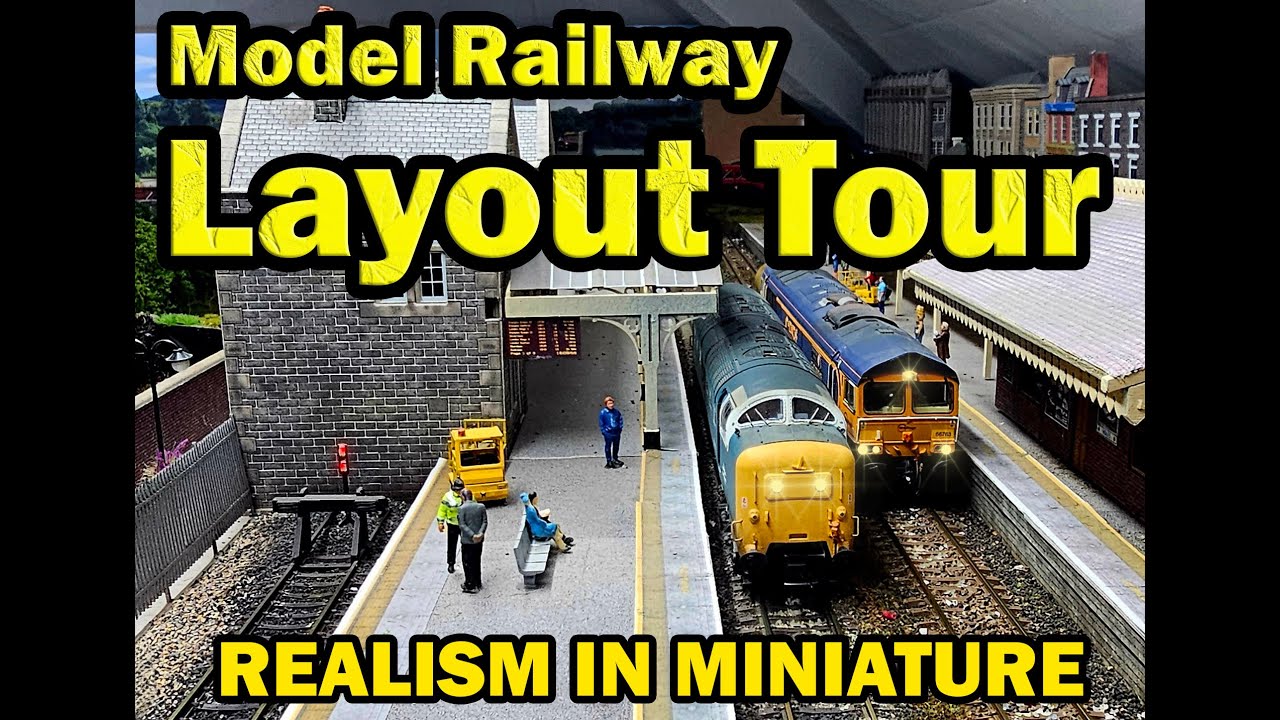 Model Railway Layout tour and update, Stunning 00 Gauge Railway & Iconic Locos
