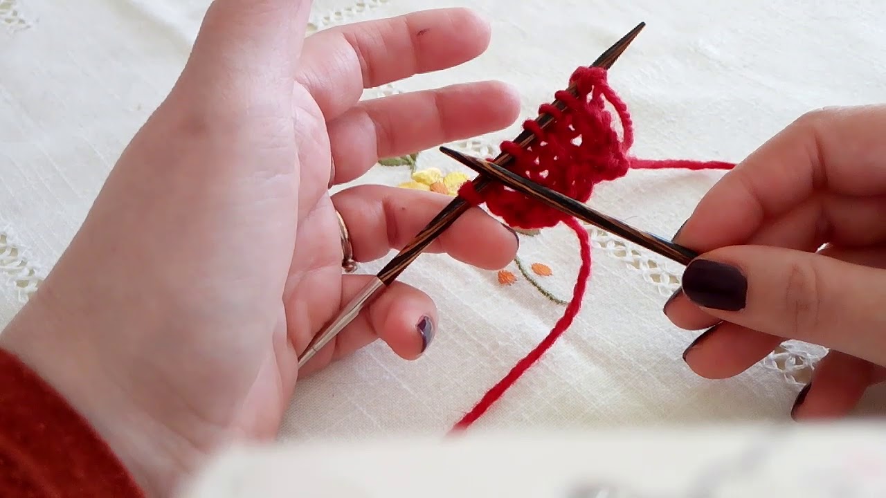 Chiusura elastica a maglia: decorativa