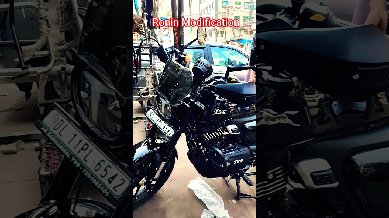 ronin 2025 modification #tvs #ronin #bike #biker