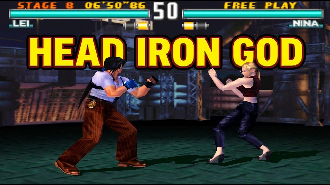 Tekken 3 Lei Wulong HEAD IRON – Impossible Arcade Run!