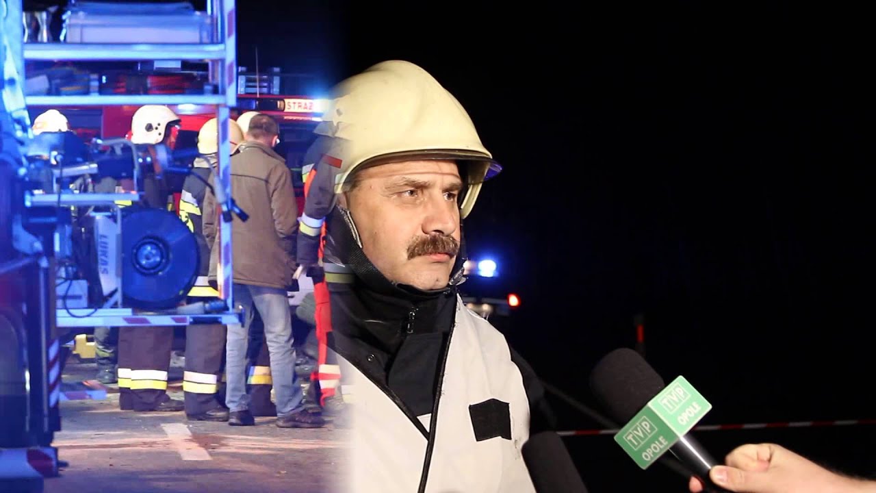 Wypadek śmiertelny na drodze 45 Opole - Kluczbork
