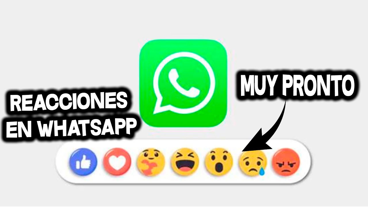 Reacciones en WhatsApp estilo Facebook