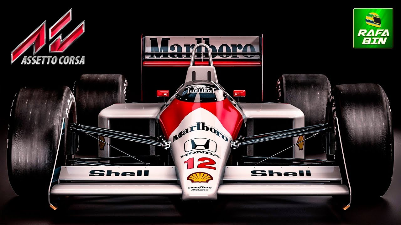 ASSETTO CORSA ACELERAMOS A MCLAREN MP4/4 DE AYRTON SENNA