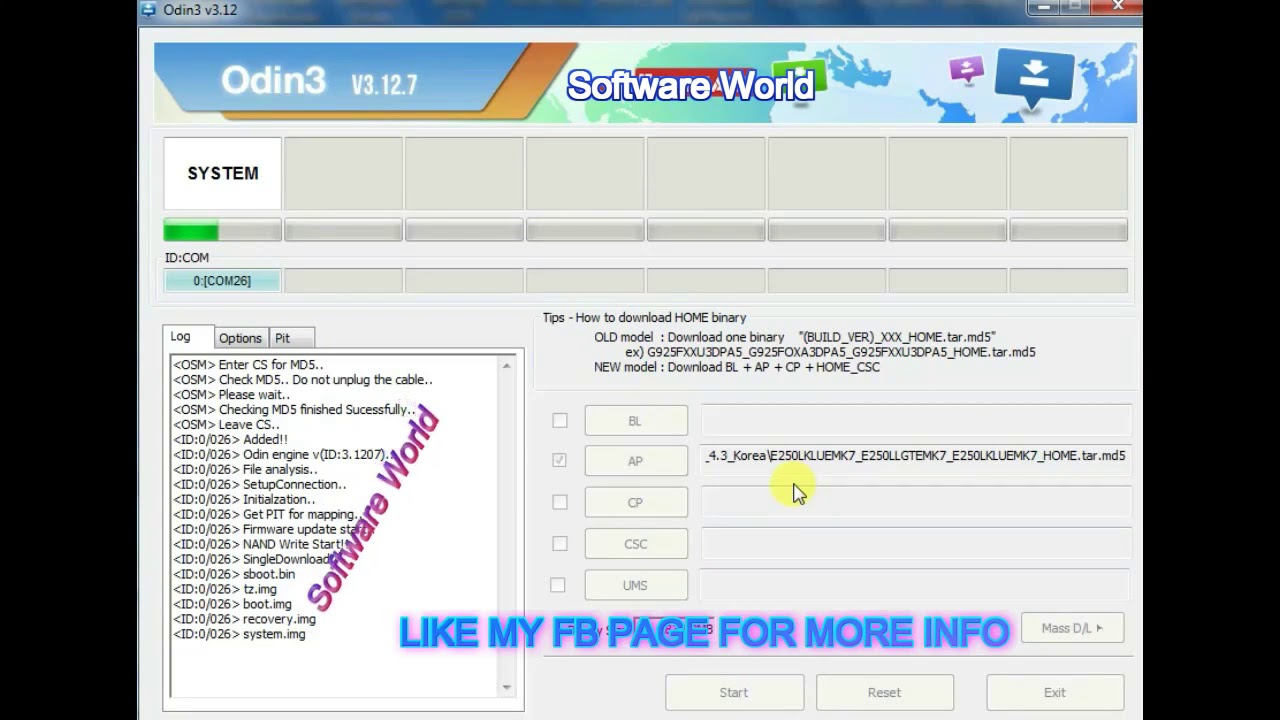 HOW TO FLASH SAMSUNG SHV E250L GALAXY NOTE II WITH ODIN