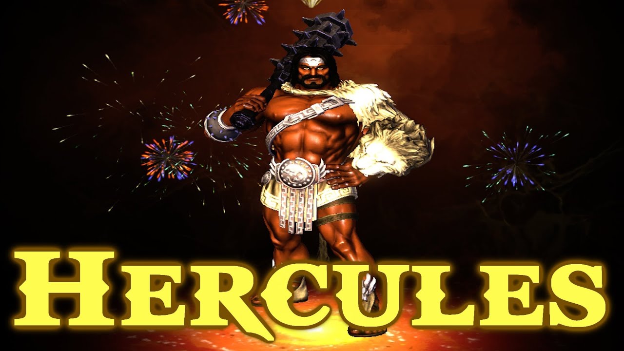 Игровой процесс SMITE Hercules - 