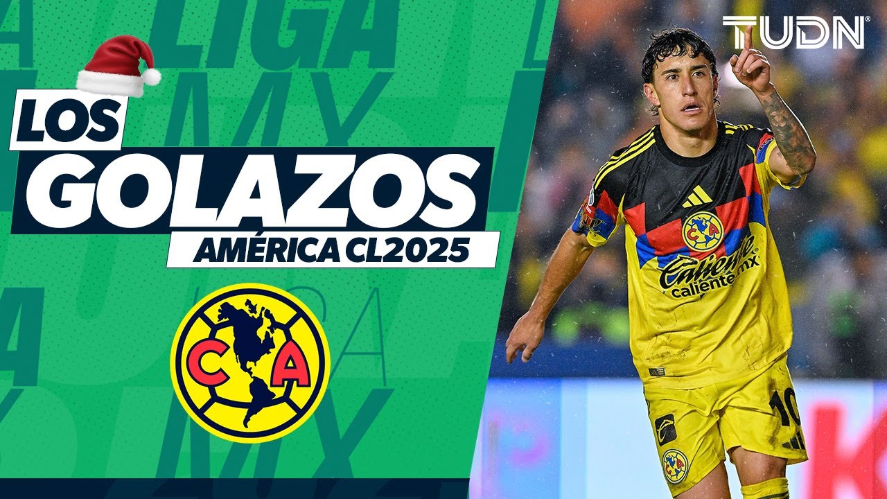 Así se vive el PODER del AMÉRICA 🦅💛 | Sus mejores goles en el Clausura 2025 | TUDN