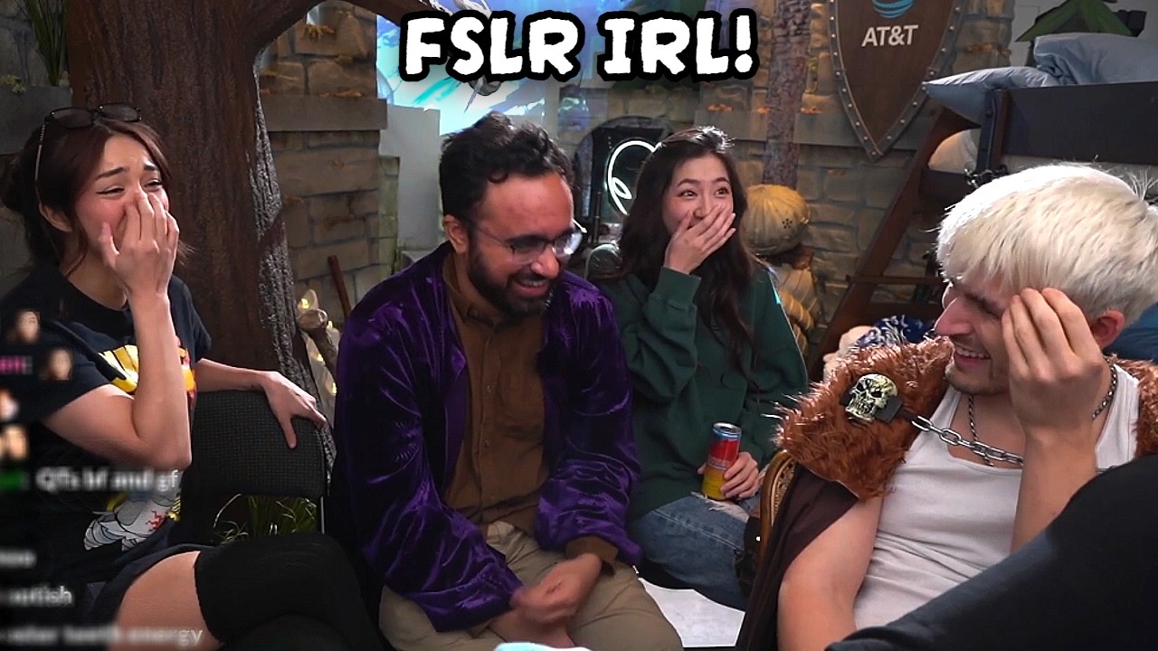 Team FSLR BANTER IRL... it was chaotic.