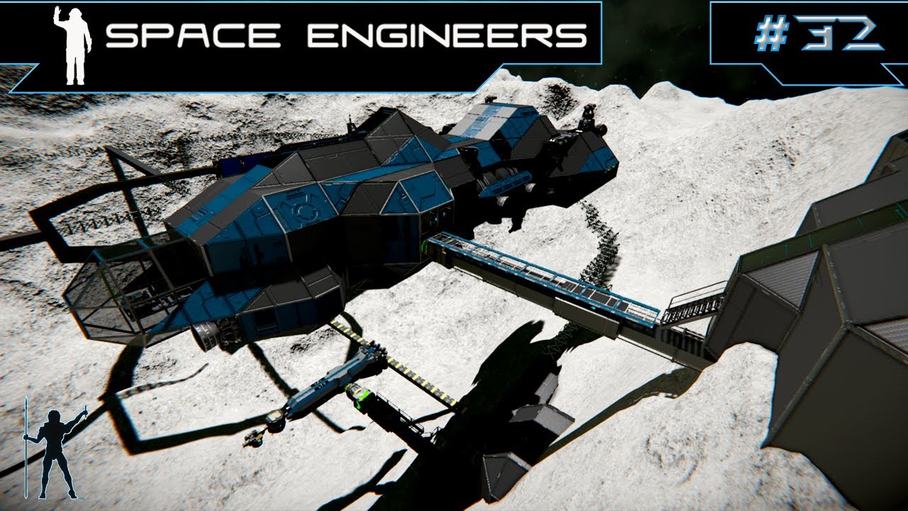 Adding & Improving A New Docking Port- Space Engineers LP - E32