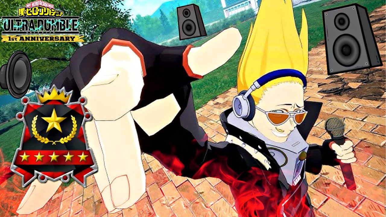 THIS HOW TO PLAY PRESENT MIC IN HIGH RANK!|My Hero Ultra Rumble
